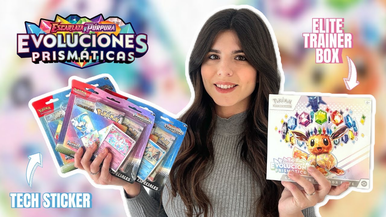 ABRO EVOLUCIONES PRISMATICAS | ETB Y BLISTERS DE PRISMATIC EVOLUTIONS EN ESPAÑOL