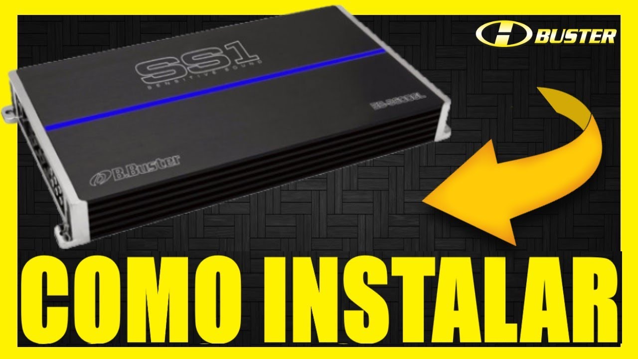 Como instalar Módulo B.Buster 3600 GL SS1  3600GL Amplificador 1200 Watts RMS #ALANROD