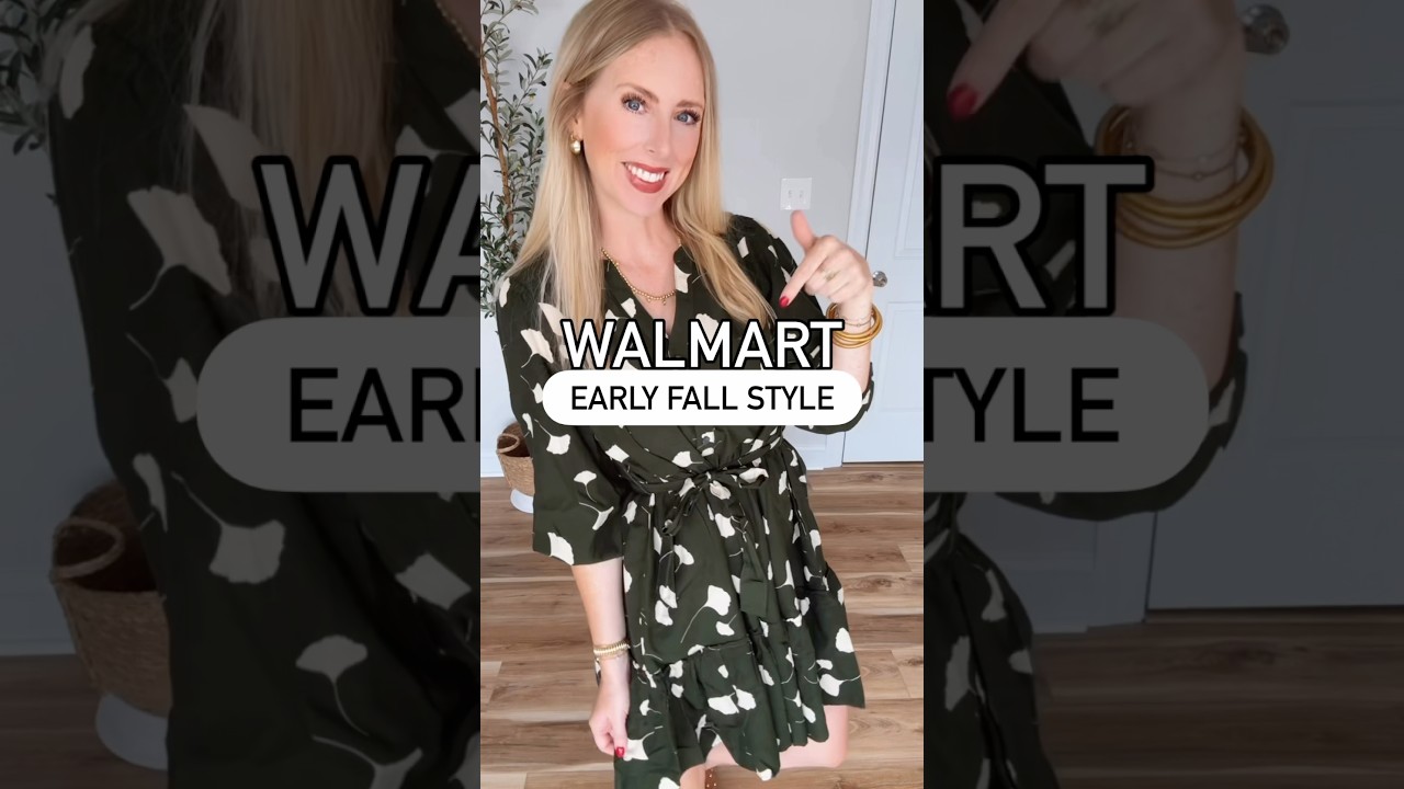 Early Fall styles from Walmart! 🫶🏼  Almost all under $25!! #walmartfashion #fallfashion