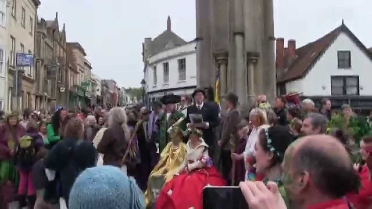 Glastonbury 2015 Beltaine: Druid Ceremony, Procession & Maypole Dance