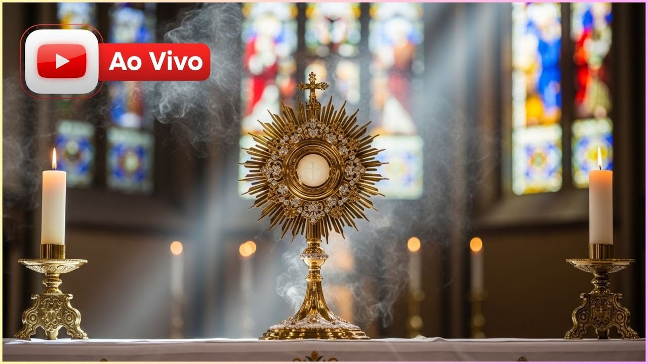 🕯️ Adoração AO VIVO 24/7 | Canto Gregoriano para Espiritualidade e Oração 🕯️