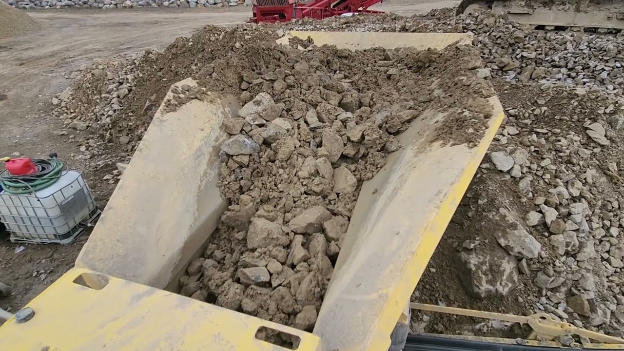 keestrack b3 Jaw & k4 Screen - Sticky Limestone