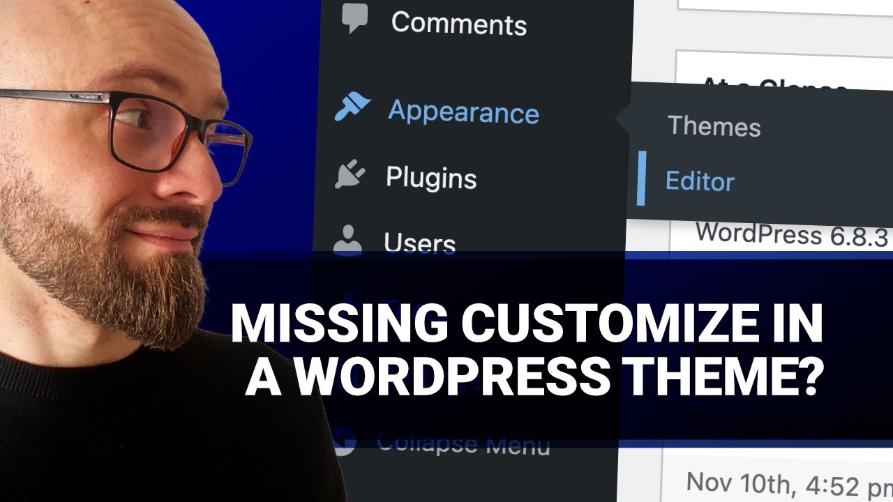 How To Add Additional CSS to a WordPress Theme When &ldquo;Customize&rdquo; Is Missing