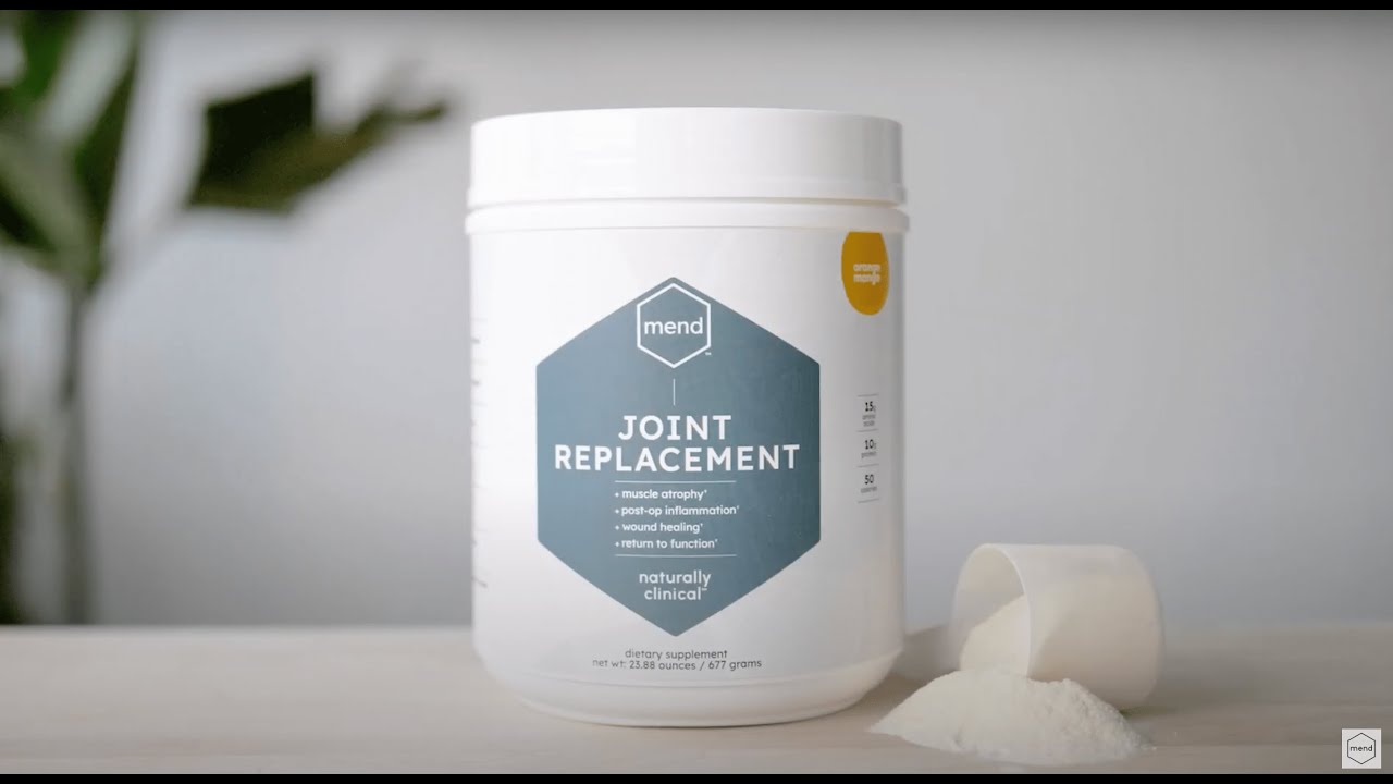 How to Take mend&trade; Joint Replacement