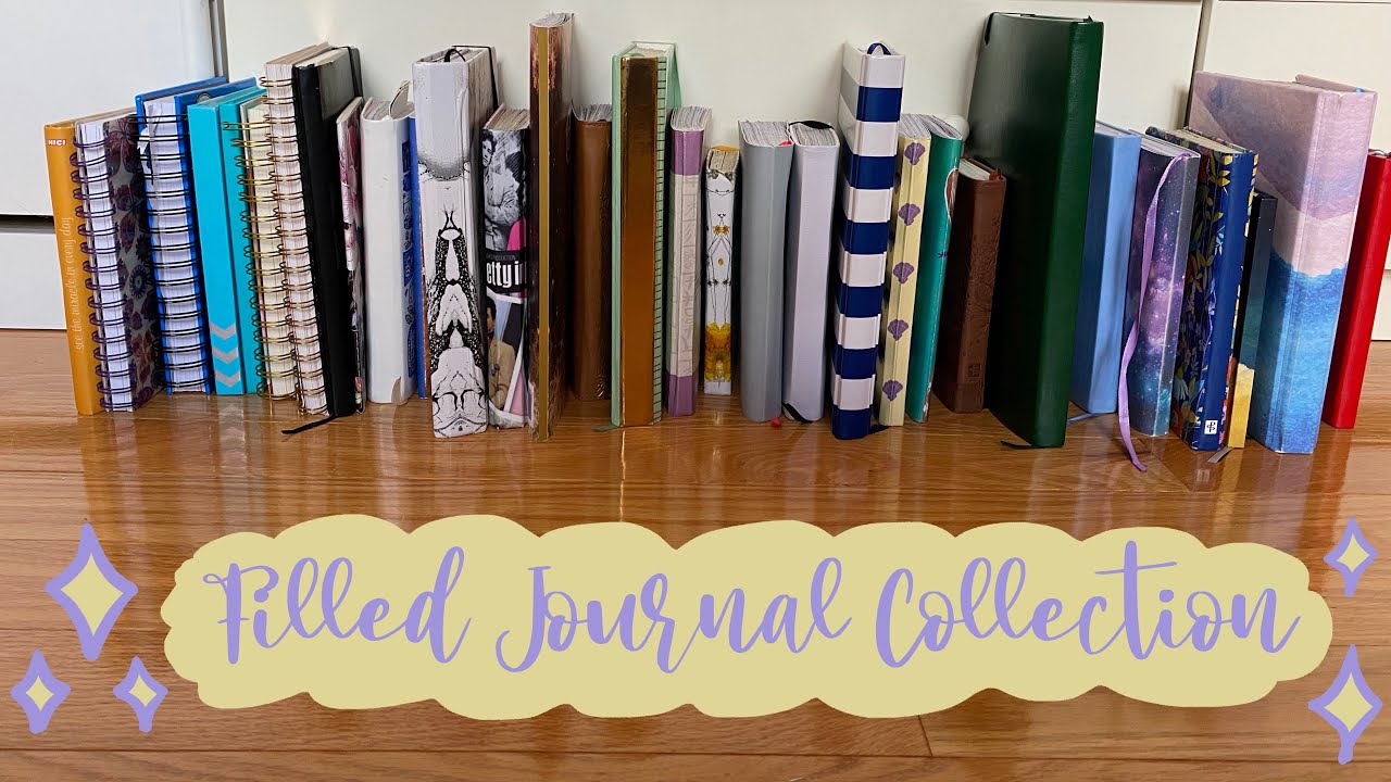 Filled Journal Collection 2020
