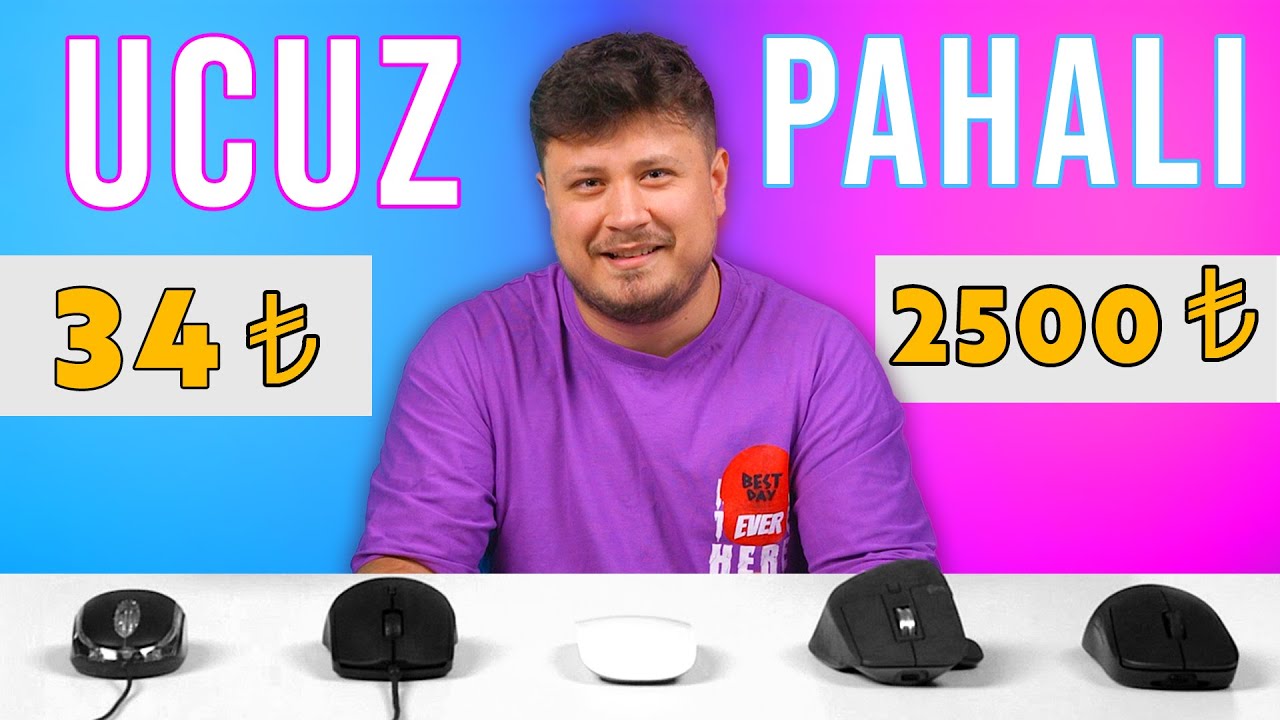 E-SPOR OYUNCUSU UCUZ vs. PAHALI MOUSELARI DENİYOR!
