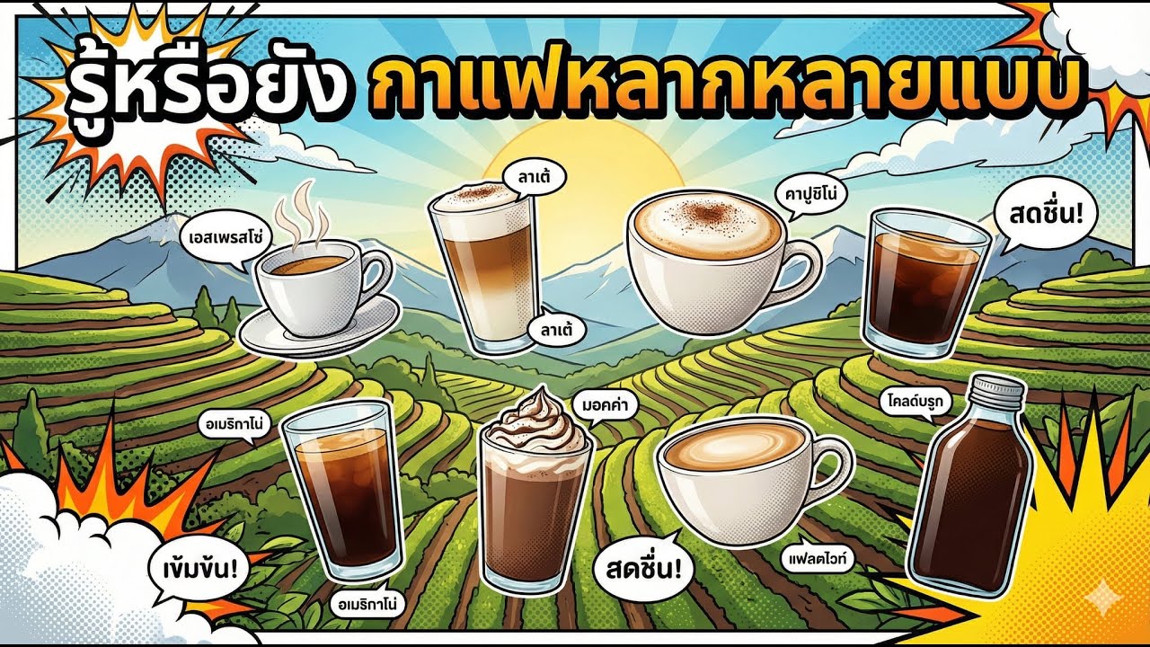 รู้หรือยัง? ทำไมกินกาแฟแล้วสดชื่น ความลับของกาแฟที่คุณอาจไม่เคยรู้ รวมทุกเรื่องต้องรู้ของคนรักกาแฟ