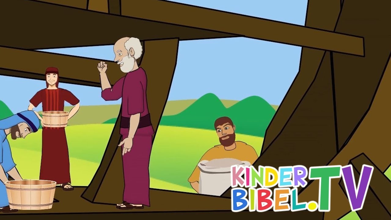 Noah baut ein Schiff - KinderBibel.TV