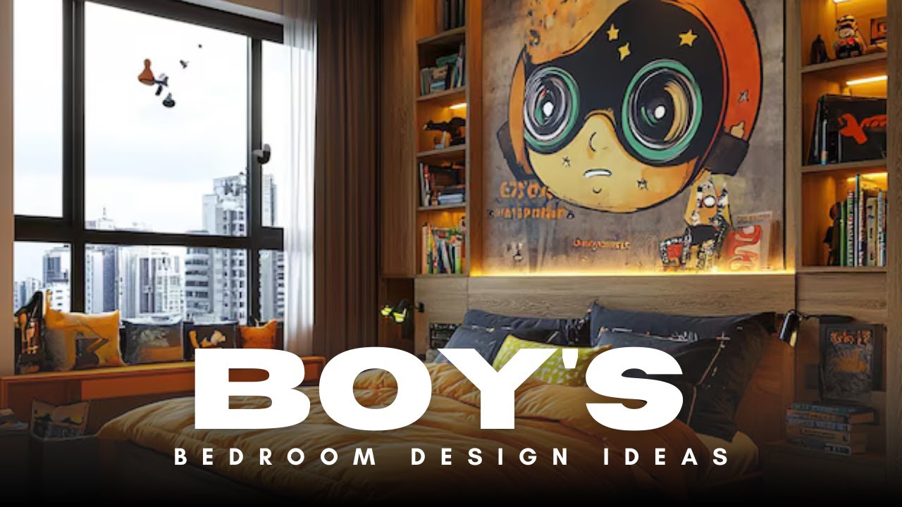 Luxury Teenage Boy's Bedroom 2025 Decorating Interior Design Ideas and Inspiration for a Cool Space