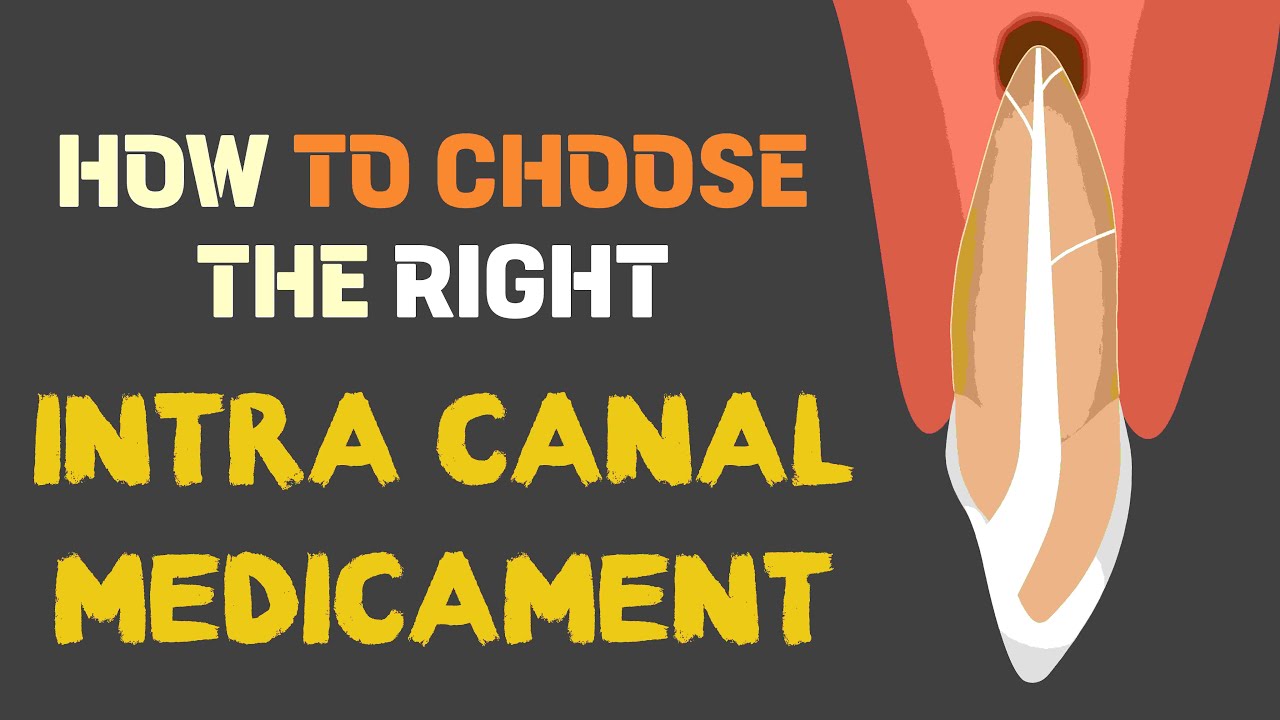 Intra canal medicaments