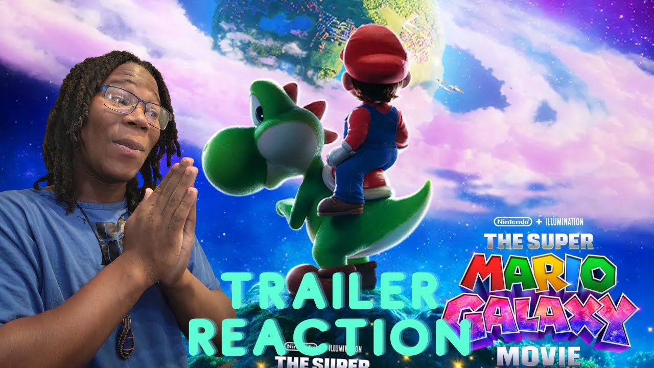 YOSHI IS HERE [New super Mario Galaxy movie] (Ryoku Reaction)