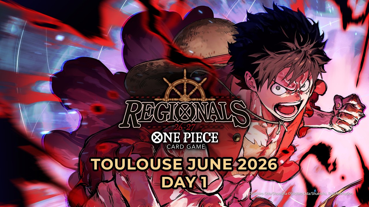 [DAY 1] One Piece Card Game Offline Regional | Live From Toulouse | BANDAI OFFICIAL LIVESTREAM