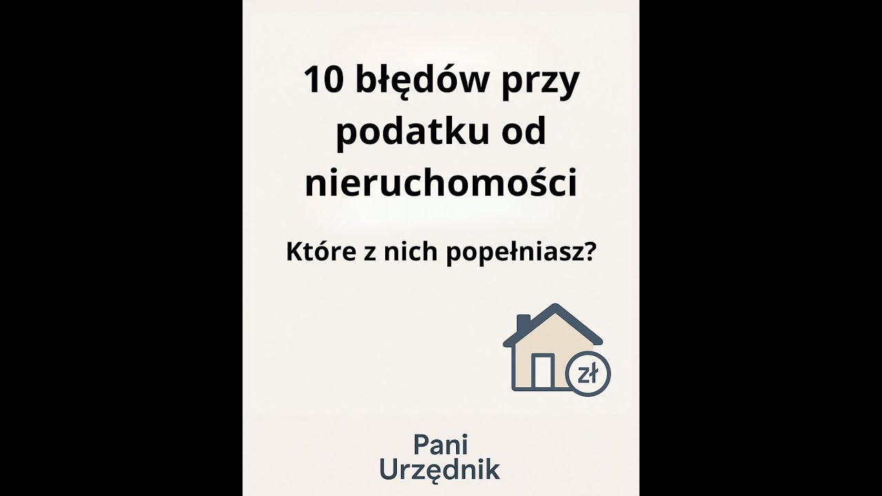 10 BŁĘDÓW, KTÓRE KOSZTUJĄ MAJĄTEK
