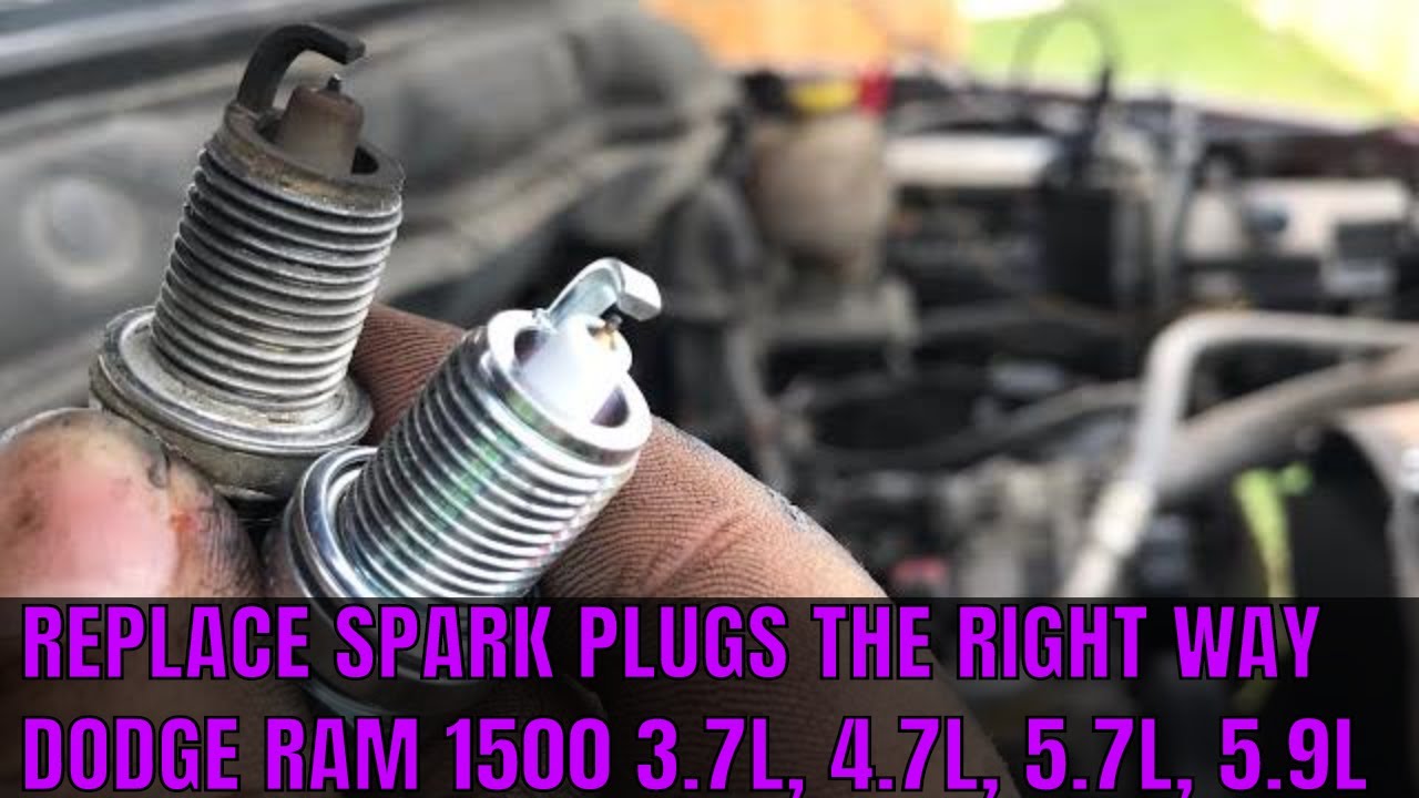Как правильно заменить свечи зажигания • Dodge Ram 1500 4.7L • #ThatBeardedMechanic