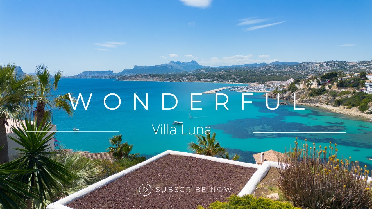Sold, Wonderful Villa Luna For Sale, with Incredible Sea Views, El Portet, Moraira, Ref, HO474273