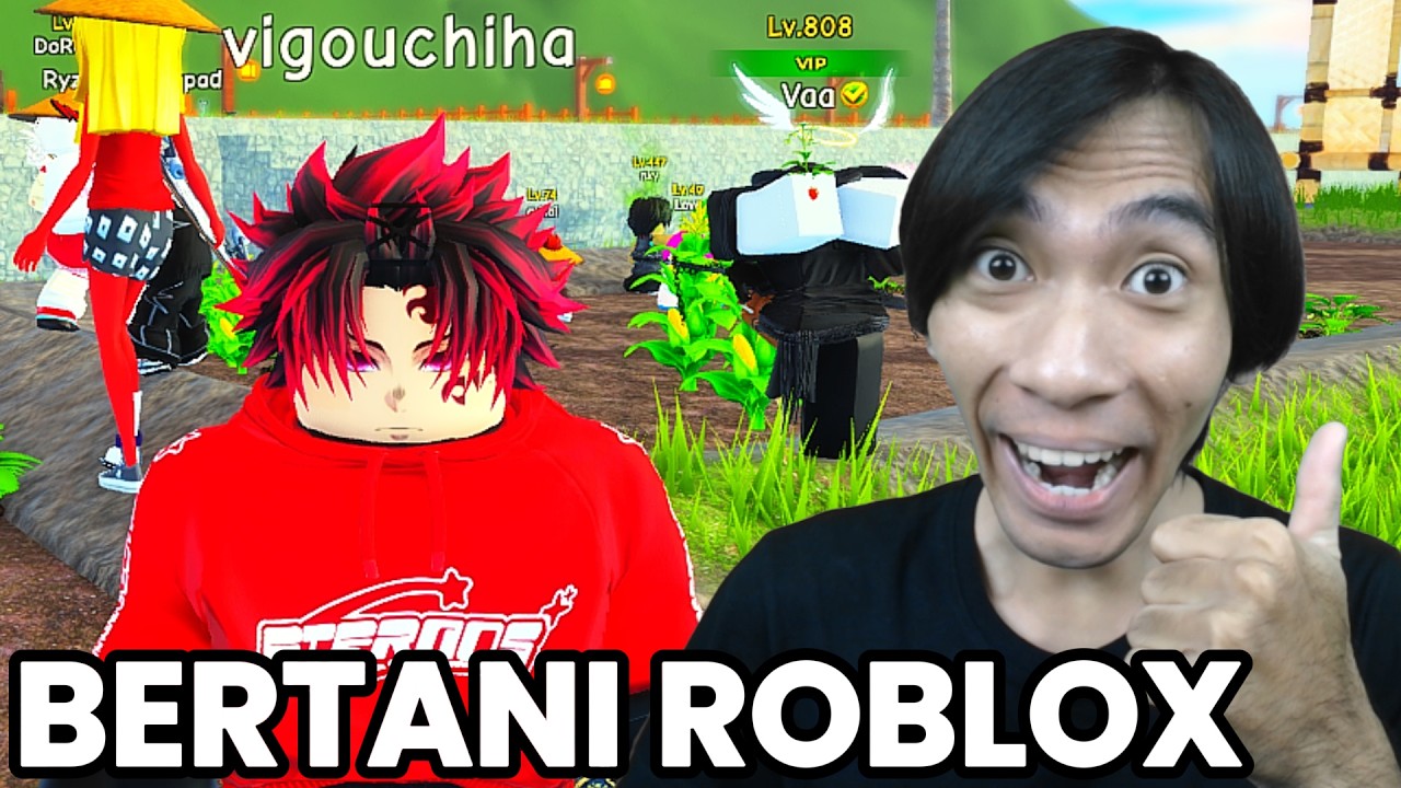 BERTANI DI ROBLOX - SAWAH INDO