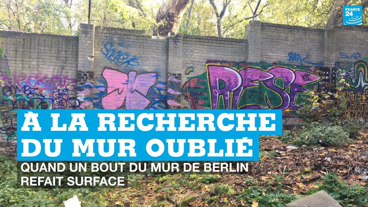Quand un bout du mur de Berlin refait surface