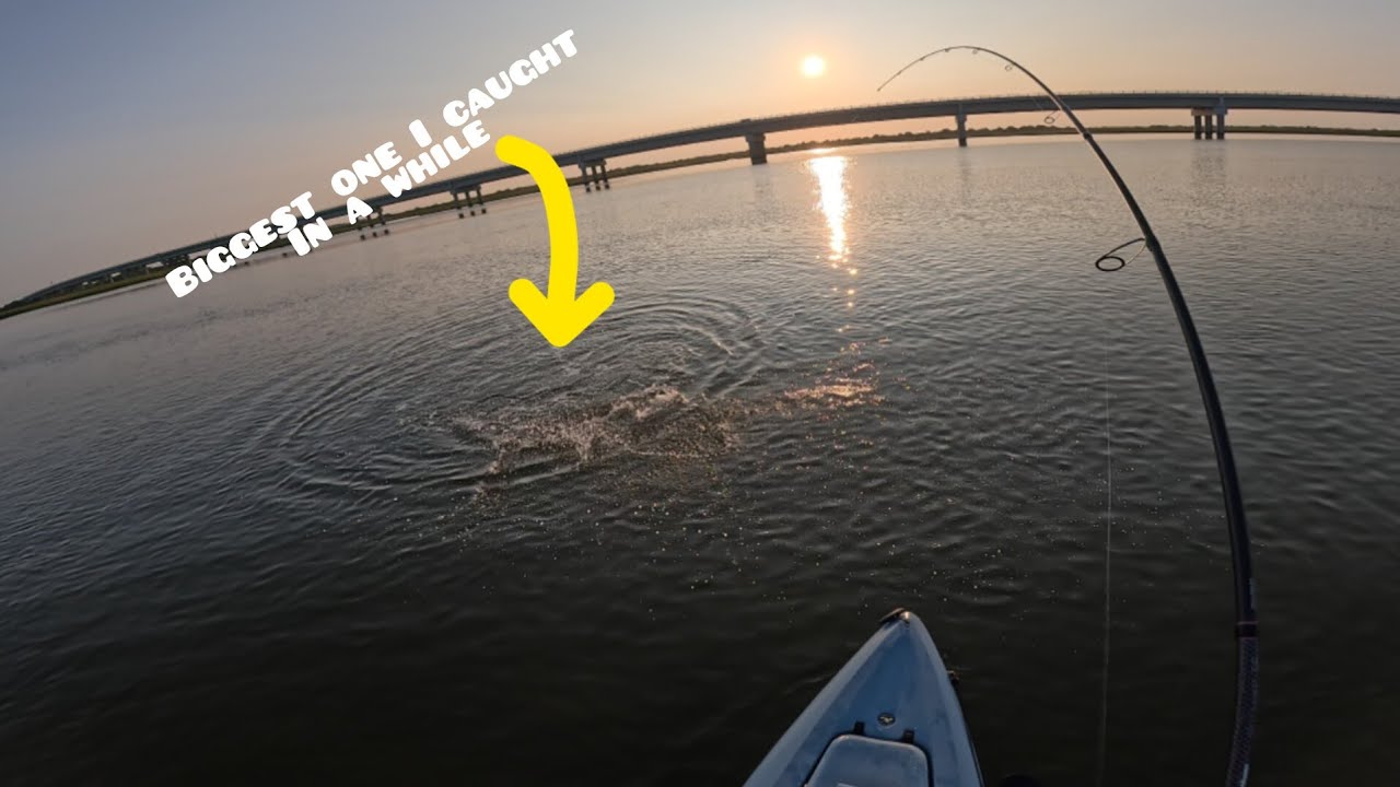 Kayak Fishing Oregon Inlet: Catching Sheepshead & Speckled Trout  -  Cape Hatteras Outer Banks