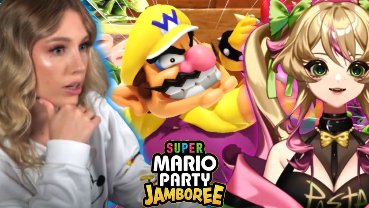 Emerome And @PastaReacts Play Co-op Super Mario Party Jamboree For The First Time!!!