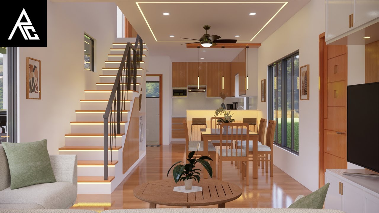 Uncommon 2-Bedroom Loft-Type Tiny House Design Idea (4x12 Meters Only)