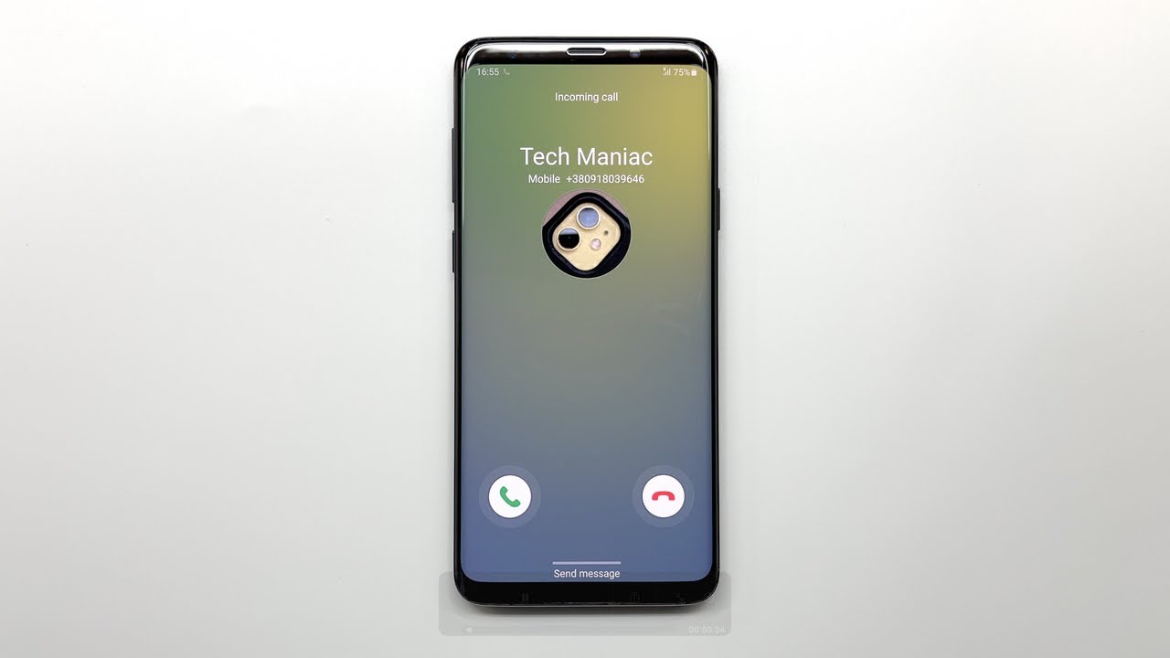 Samsung Galaxy S9 Plus Incoming Call Over the Horizon, Outgoing Call + Boot Animation