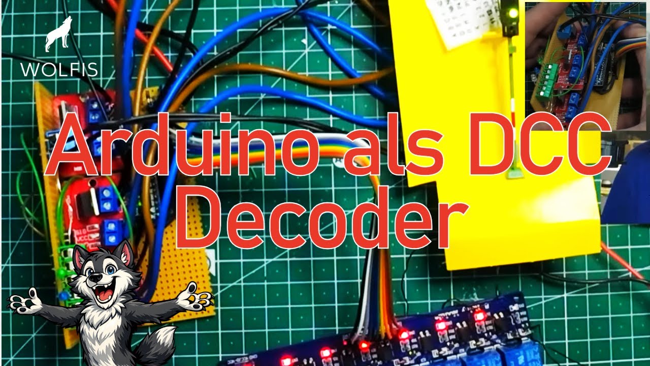 DCC Decoder mit Arduiono - Modellbahn Technik