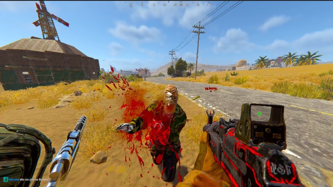 Taking Box Of Aks From Portuguese Zerg In Rust