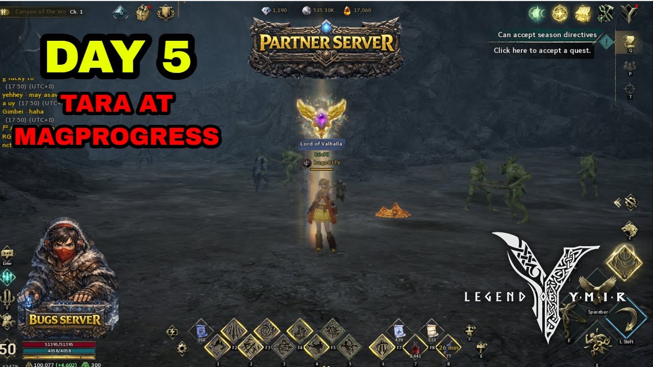Legend of Ymir - Day 5  Rush to Level 55 Sayang Ivaldi