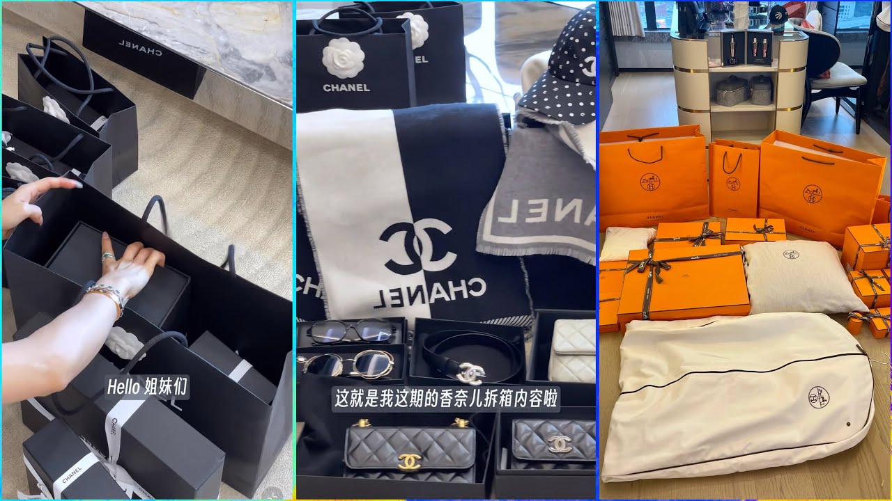 Chanel & Herm&egrave;s Luxury Unboxing 🎁 | Designer Bags 👜, Jewellery 💎, Clothes 👗 & Sunglasses 🕶️ Haul