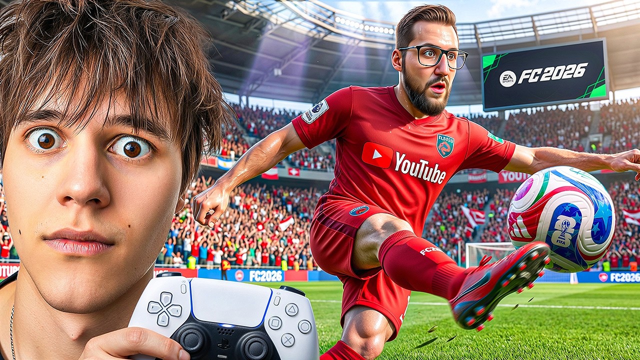 🤯STARTING A CAREER WITH THE YOUTUBE GANG IN FIFA 26! | FC 26