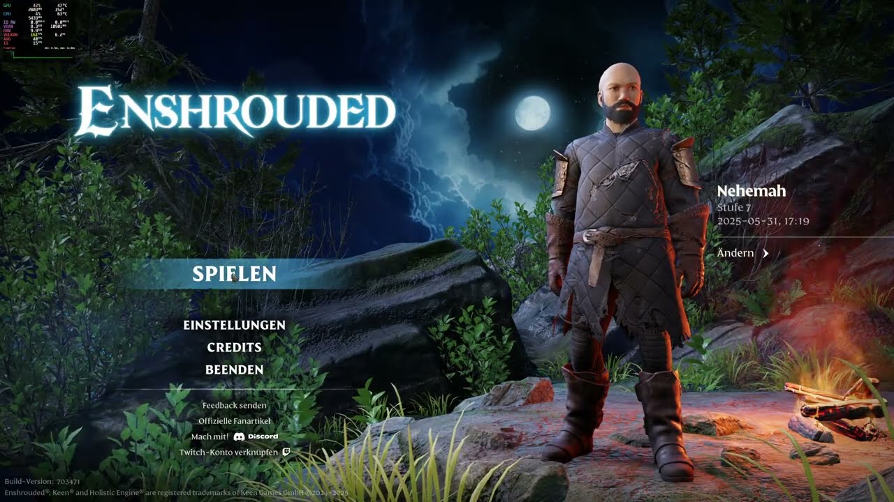 CachyOS - Enshrouded Linux - 4K DLSS High Quality Stutter fixed