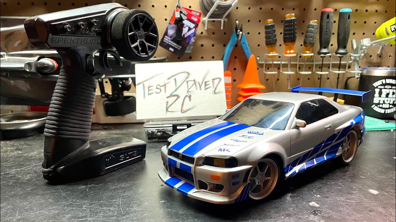Модернизация радиоуправляемой машинки Walmart до бесколлекторной версии // Nissan Skyline