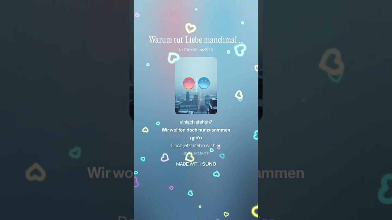 WARUM TUT LIEBE MANCHMAL SO WEH ?
