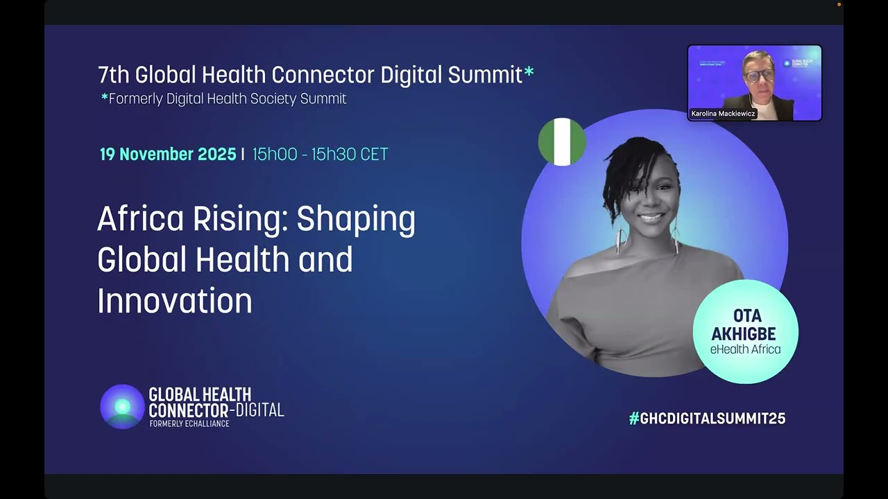 eHA Director of Programs & Partnerships at the 7th Global Health Connector Digital Summit