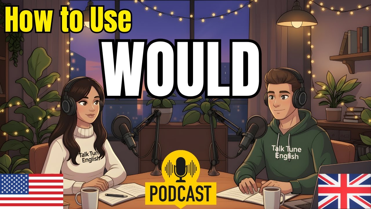 Learn English Naturally with Real Conversations  How to Use “Would” Correctly