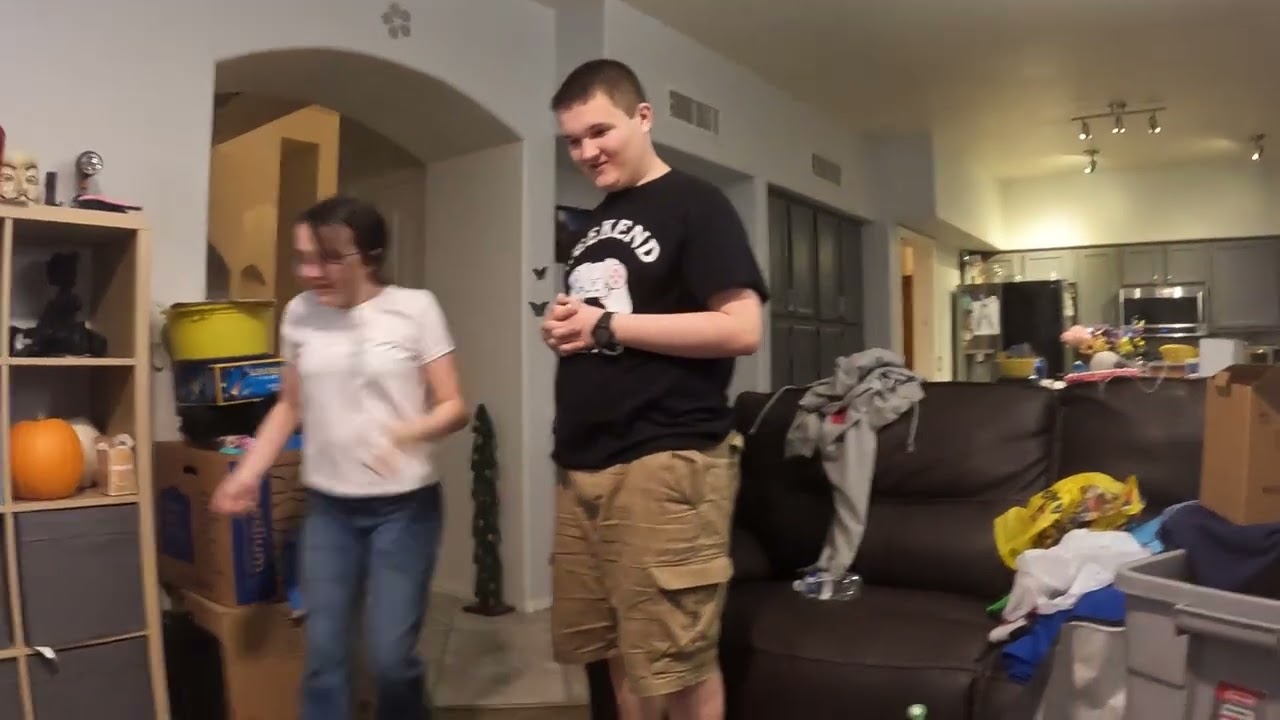 A surprise for the kids...
