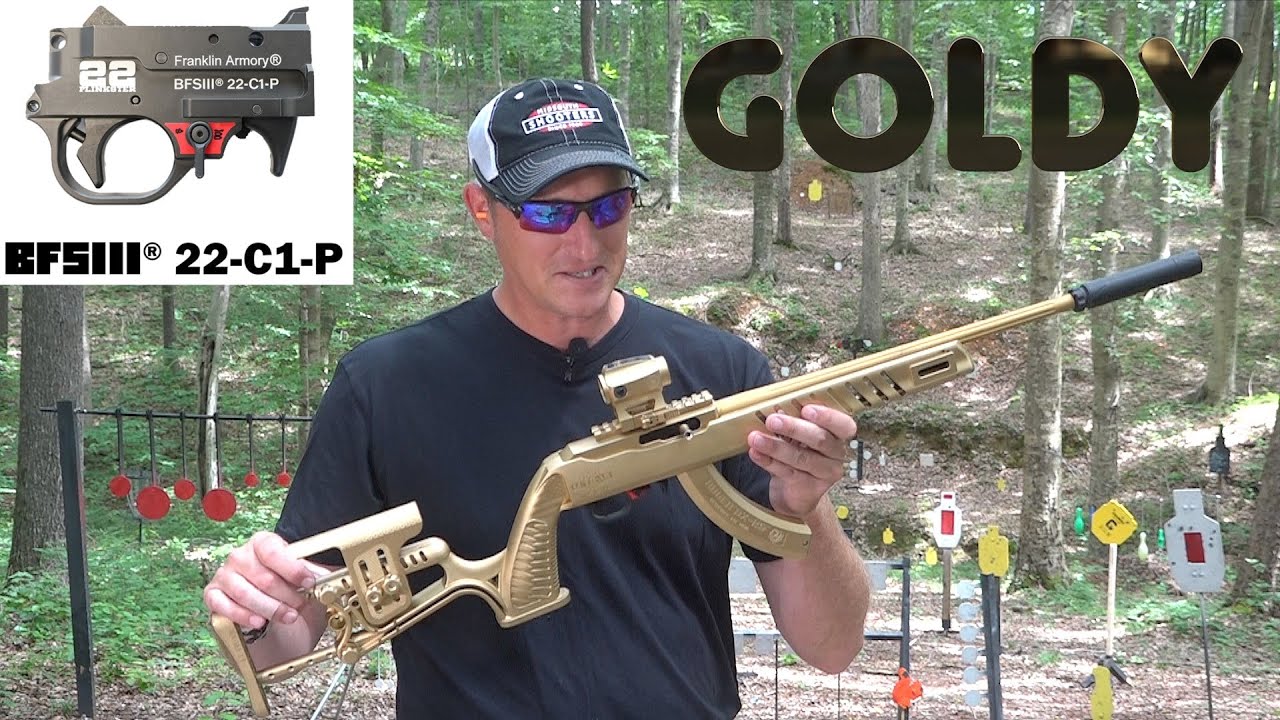 THE BEST ACCESSORY FOR THE RUGER 10-22 - FRANKLIN ARMORY 22PLINKSTER EDITION BINARY TRIGGER