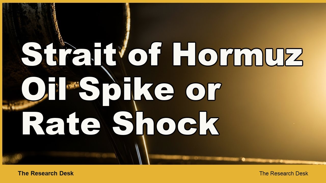 Strait of Hormuz | Oil Spike or Global Discount-Rate Shock?