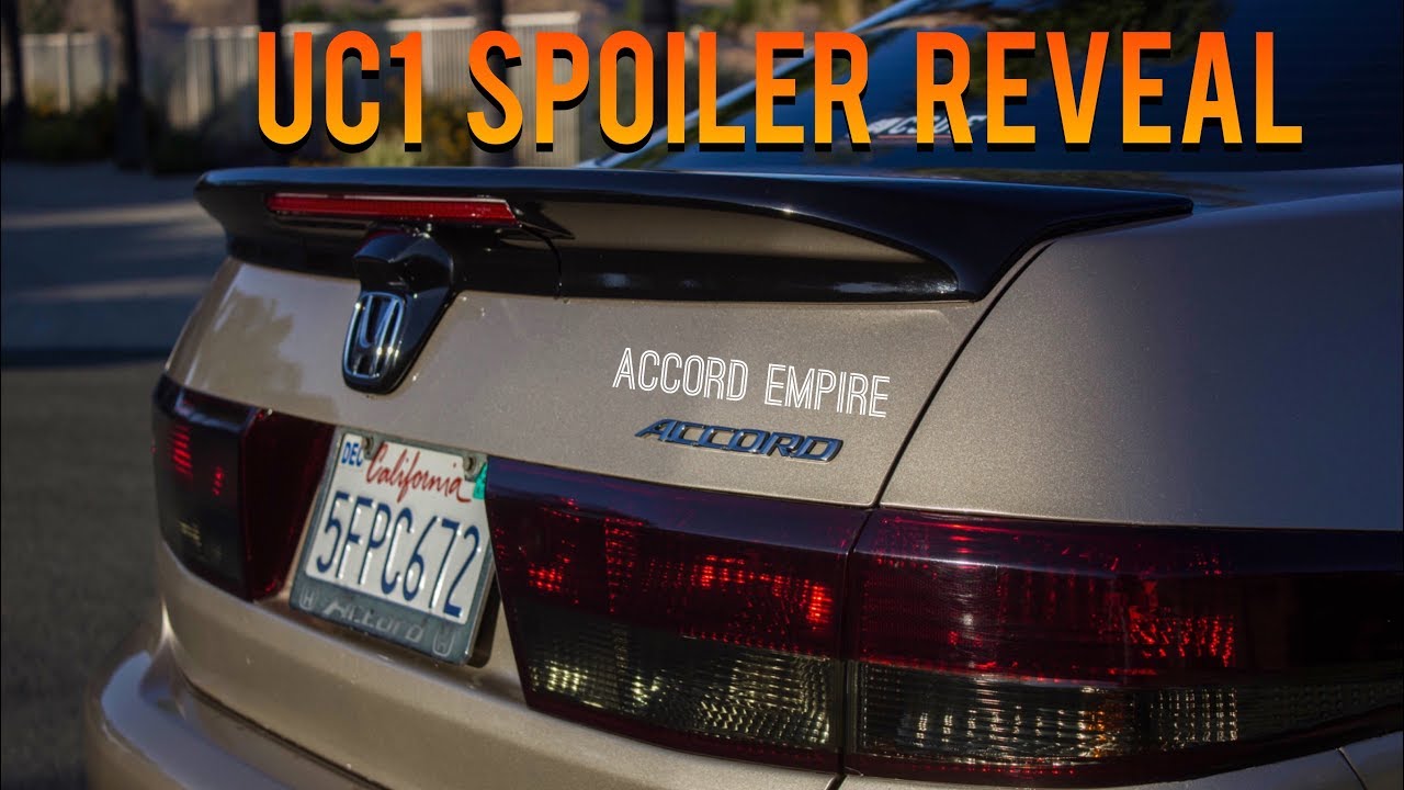 UC1 Spoiler Reveal, Splash Guard Install and Removing Plasti Dip