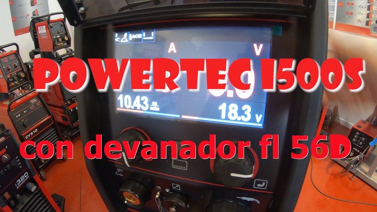 POWERTEC i500S CON DEVANADOR LF 56d