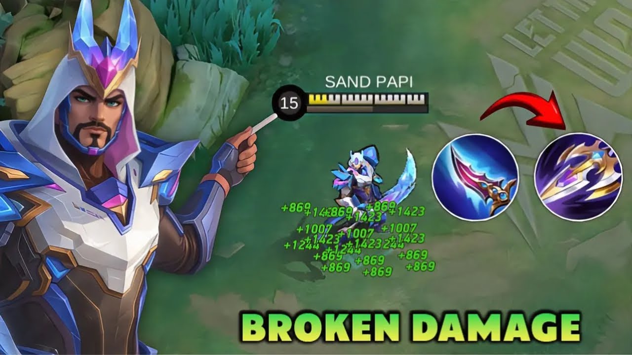 STRUGGLING IN SOLO RANK? TRY THIS KHALEED DAMAGE BUILD IN EXP LANE AND CARRY YOUR TEAM!!