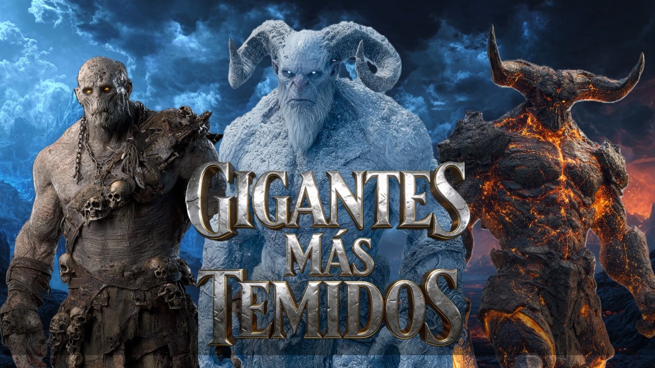 TOP 10 GIGANTES M&aacute;s TEMIDOS de la Mitolog&iacute;a