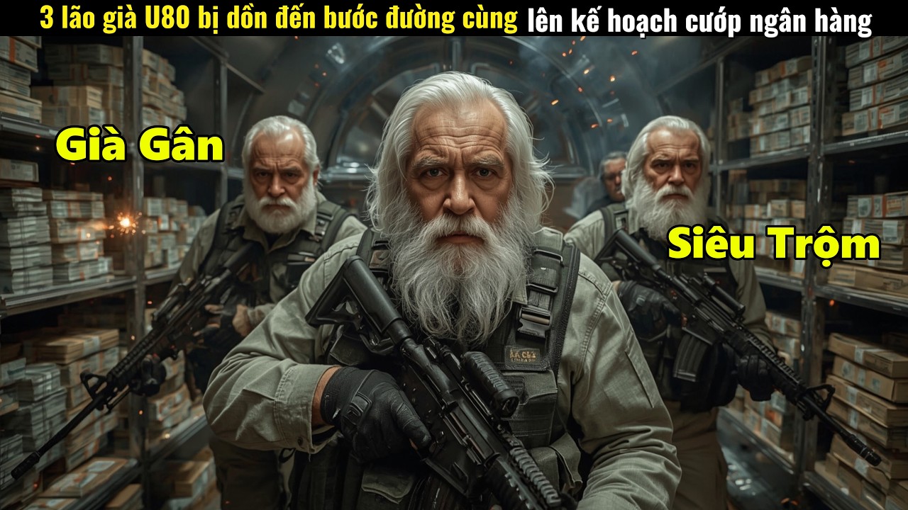 [Review Phim] 3 Lão Già Bị Dồn Đến Bước Đường Cùng Lên Kế hoạch Cướp Ngân Hàng Và Cái Kết
