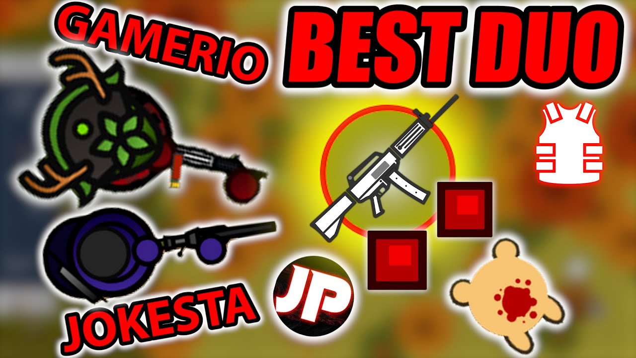 INSANE DUO - GAMERIO + @JokestaPlays! | Surviv.io