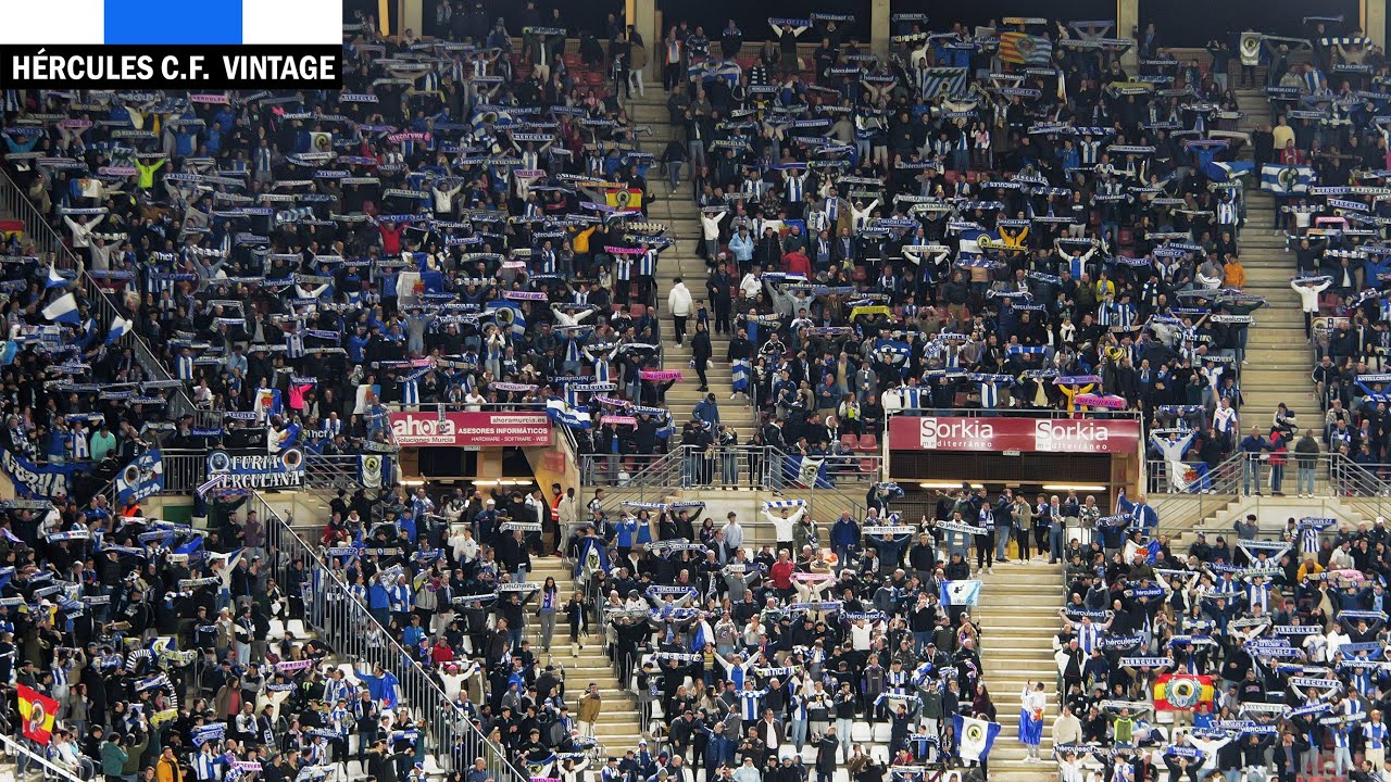 2024-25 Murcia-H&eacute;rcules. LA AFICI&Oacute;N