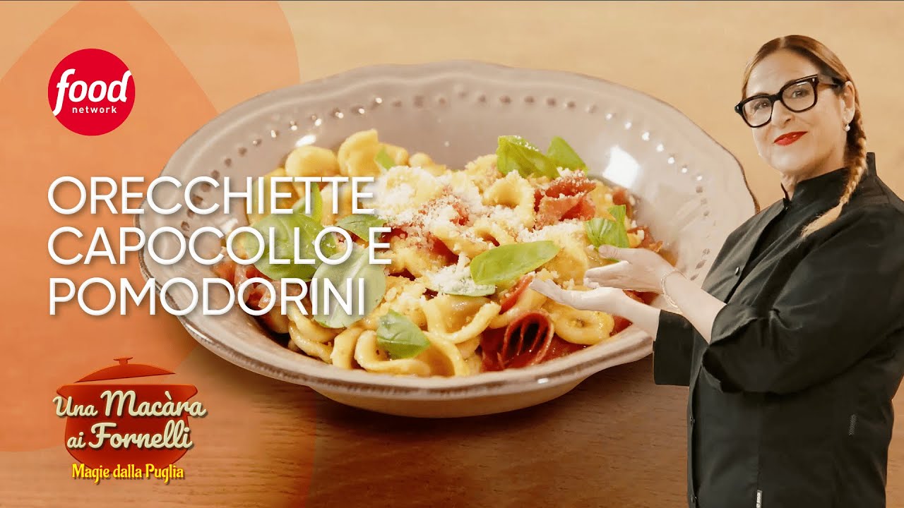 Orecchiette con Capocollo e Pomodorini | Le #ricette della Macara ai fornelli