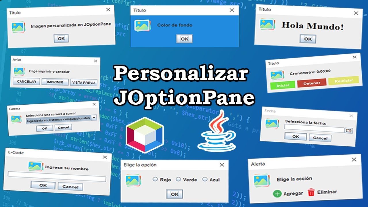 Personalizar JOptionPane || Java ☕ + Apache NetBeans ✅