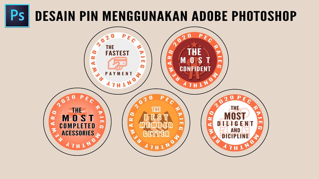 Cara Mendesain Sebuah Pin Menggunakan Adobe Photoshop
