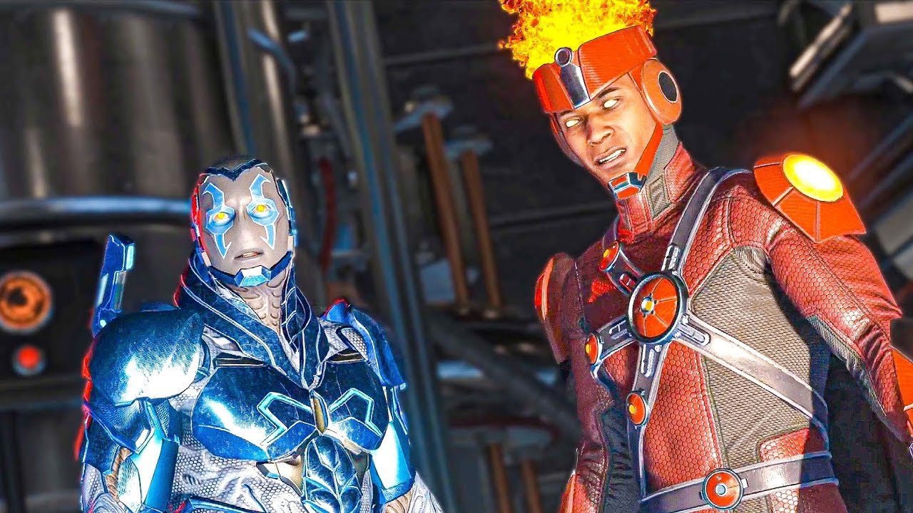 Injustice 2 STORY MODE: Chapter 6 - Blue Beetle & Firestorm