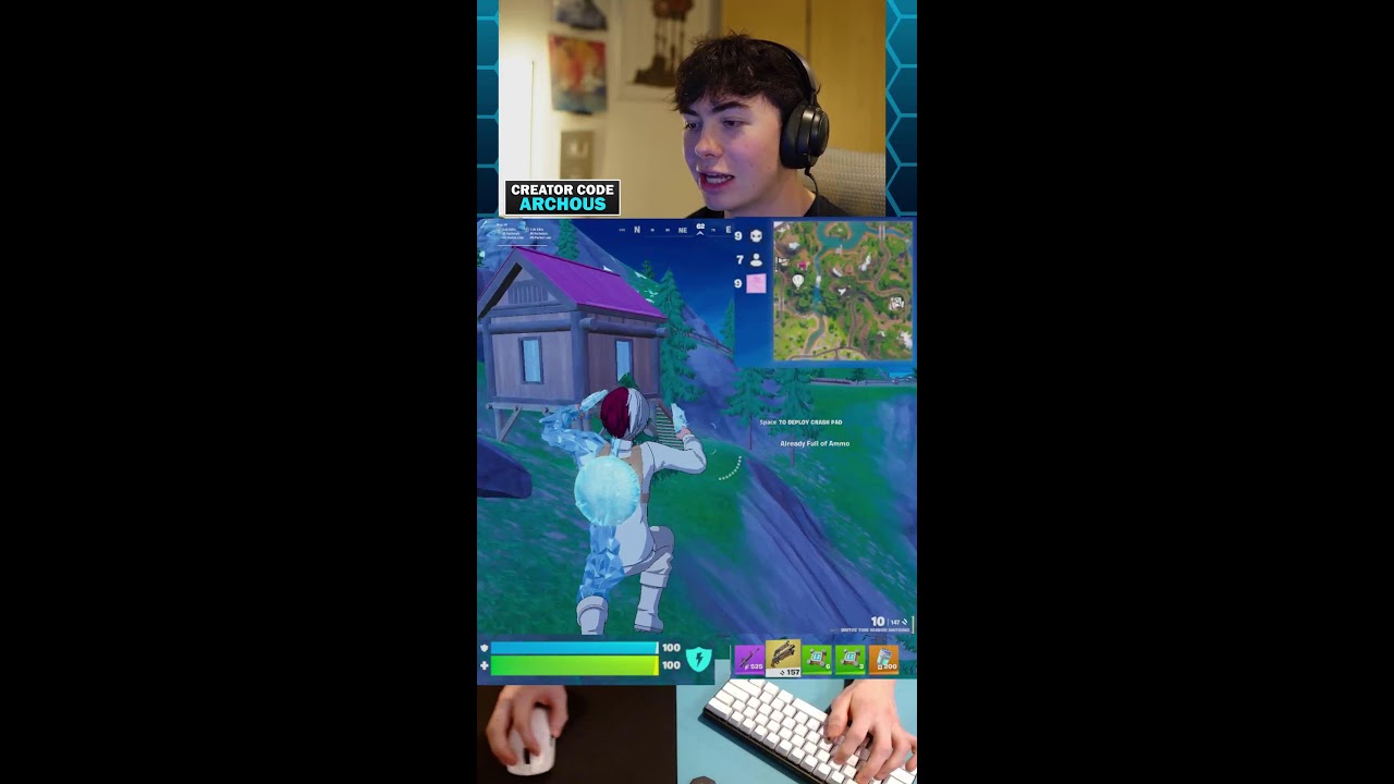 Winning in Zero Builds Fortnite | Use Code Archous #ad